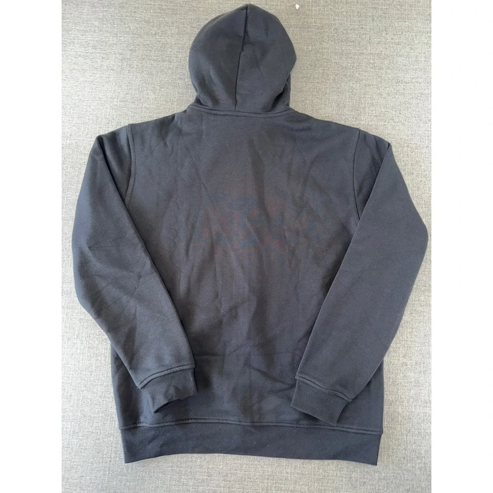 Adidas Originals Adicolor Essentials Full Zip Hoodie Black IW5791 Mens L